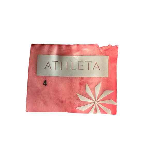Athleta Red Coastal Eyelet Floral Embroidered Shorts Women's Size‎ 4 - Picture 6 of 9
